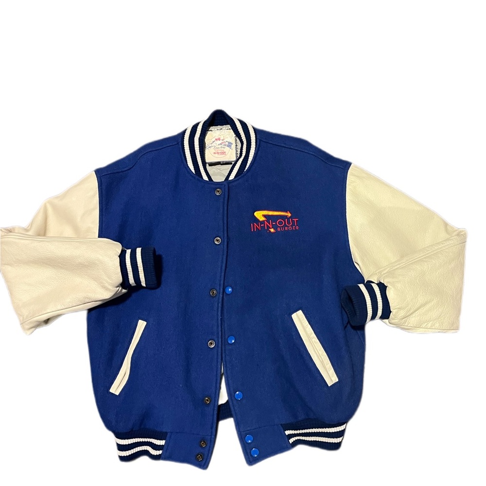 IN N OUT Vintage Varsity jacket